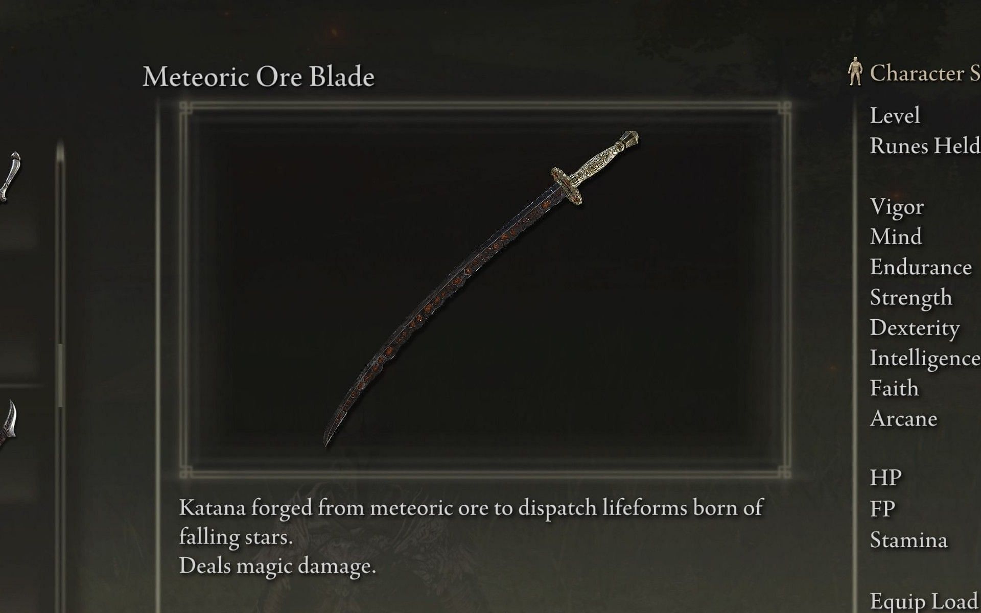 How to get the Meteoric Ore Blade in Elden Ring