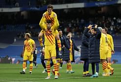 5 Barcelona players with the least minutes played in the 2021-22 season