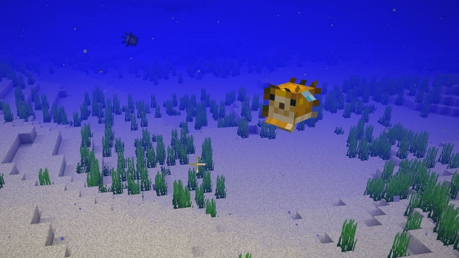 Pufferfish were introduced in version 1.13 (Image via Minecraft.net)