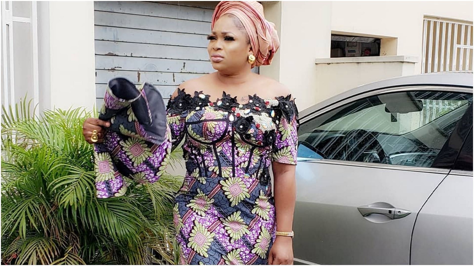 Kemi Afolabi has appeared in many Yoruba movies (Image via Kemi Afolabi/Facebook)