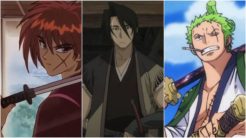 anime characters with swords