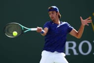 Lorenzo Musetti at the 2022 BNP Paribas Open