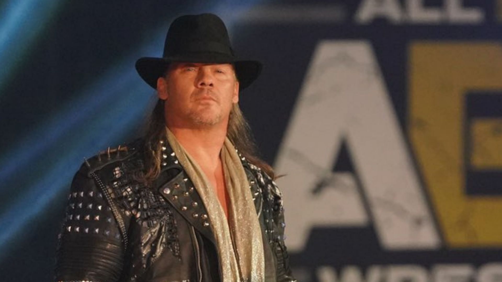 Chris Jericho making his entrance at an AEW event