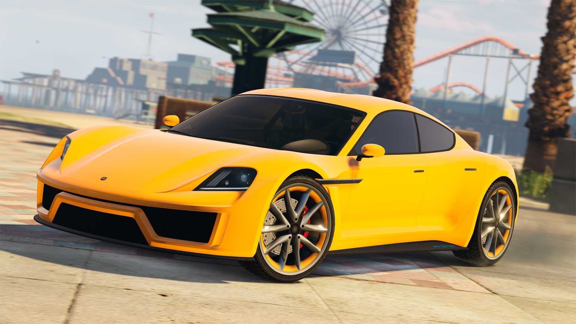 It&#039;s a good looking car in GTA Online, but its performance leaves a lot to be desired (Image via Rockstar Games)