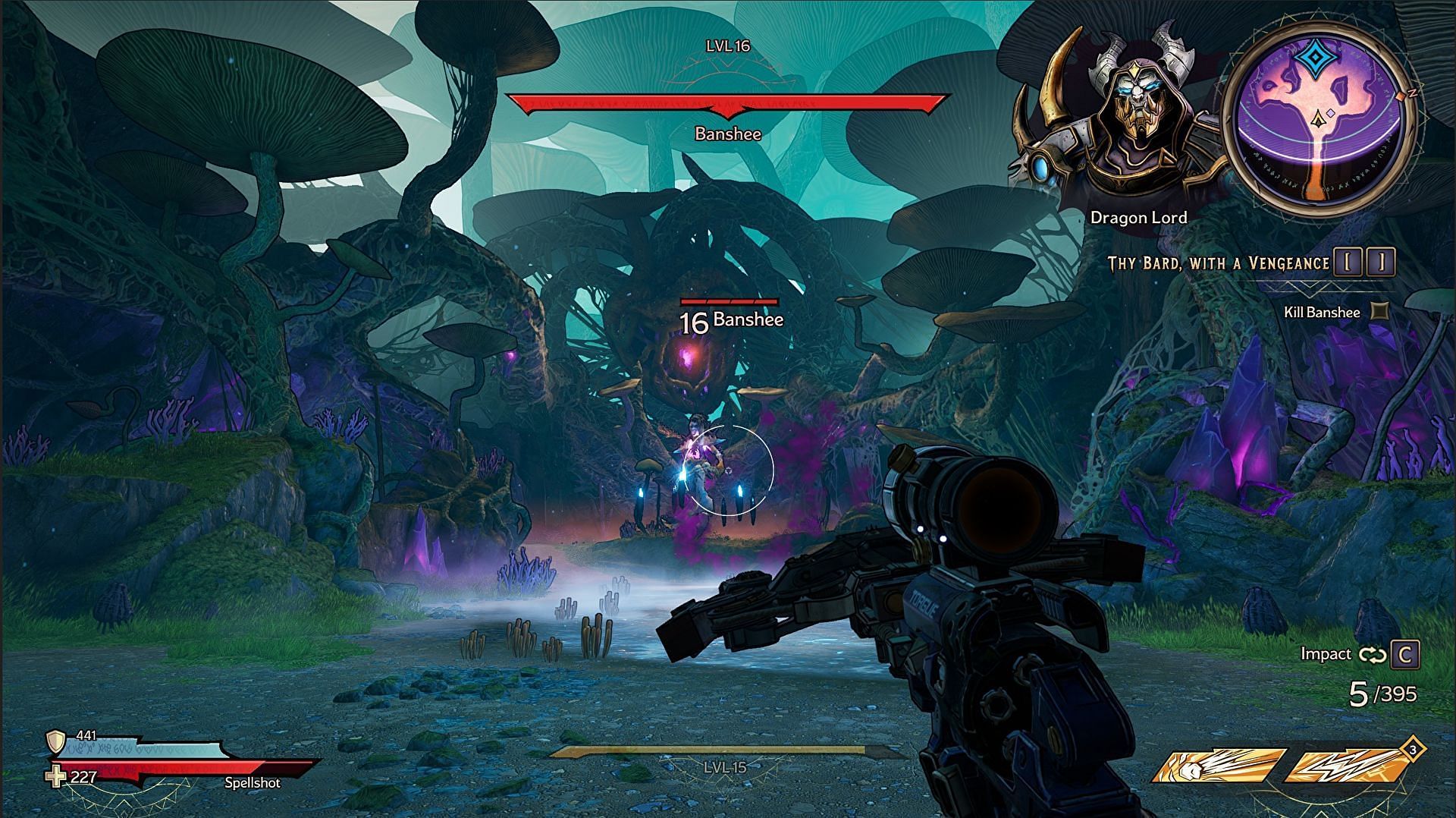 Beating some bosses over and over again is a rewarding experience (Image via Gearbox Software)