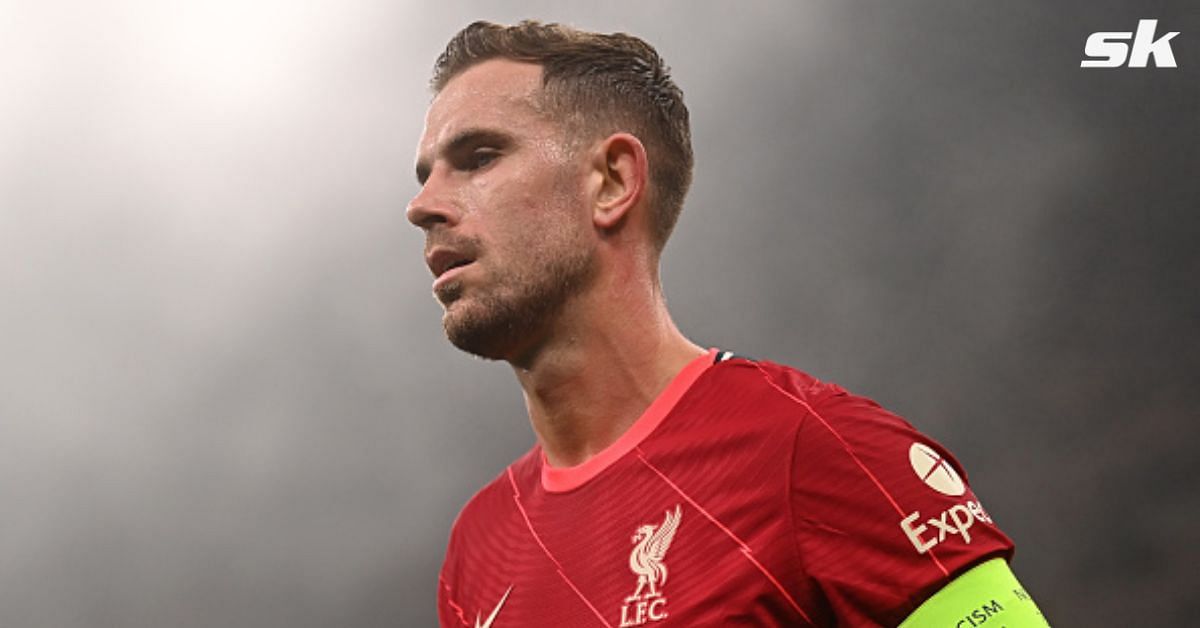 Reds captain Jordan Henderson.