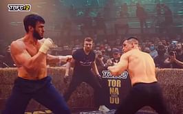 Watch: Russian bare-knuckle fighter covered in blood just 5 seconds into the bout
