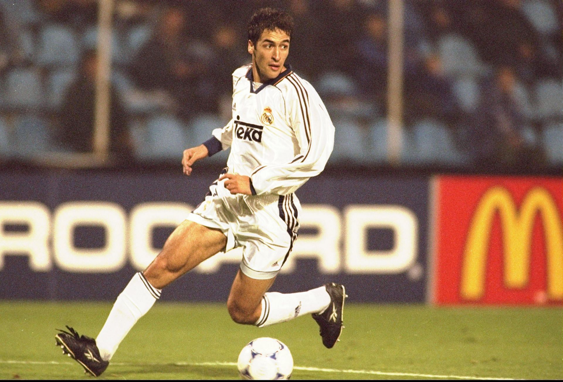 Raul started creating an impression during his youth days at Atletico Madrid