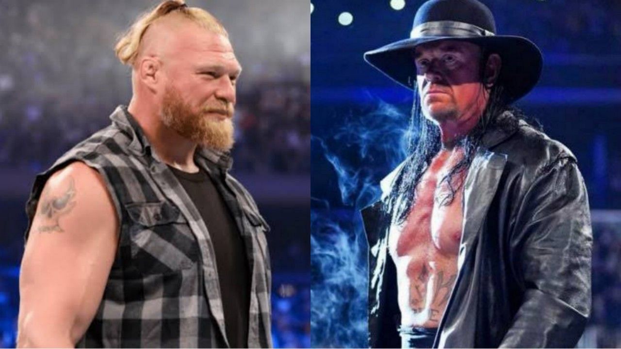 WWE में ब्रॉक लैसनर और द अंडरटेकर के बीच दुश्मनी देखने को मिल चुकी है