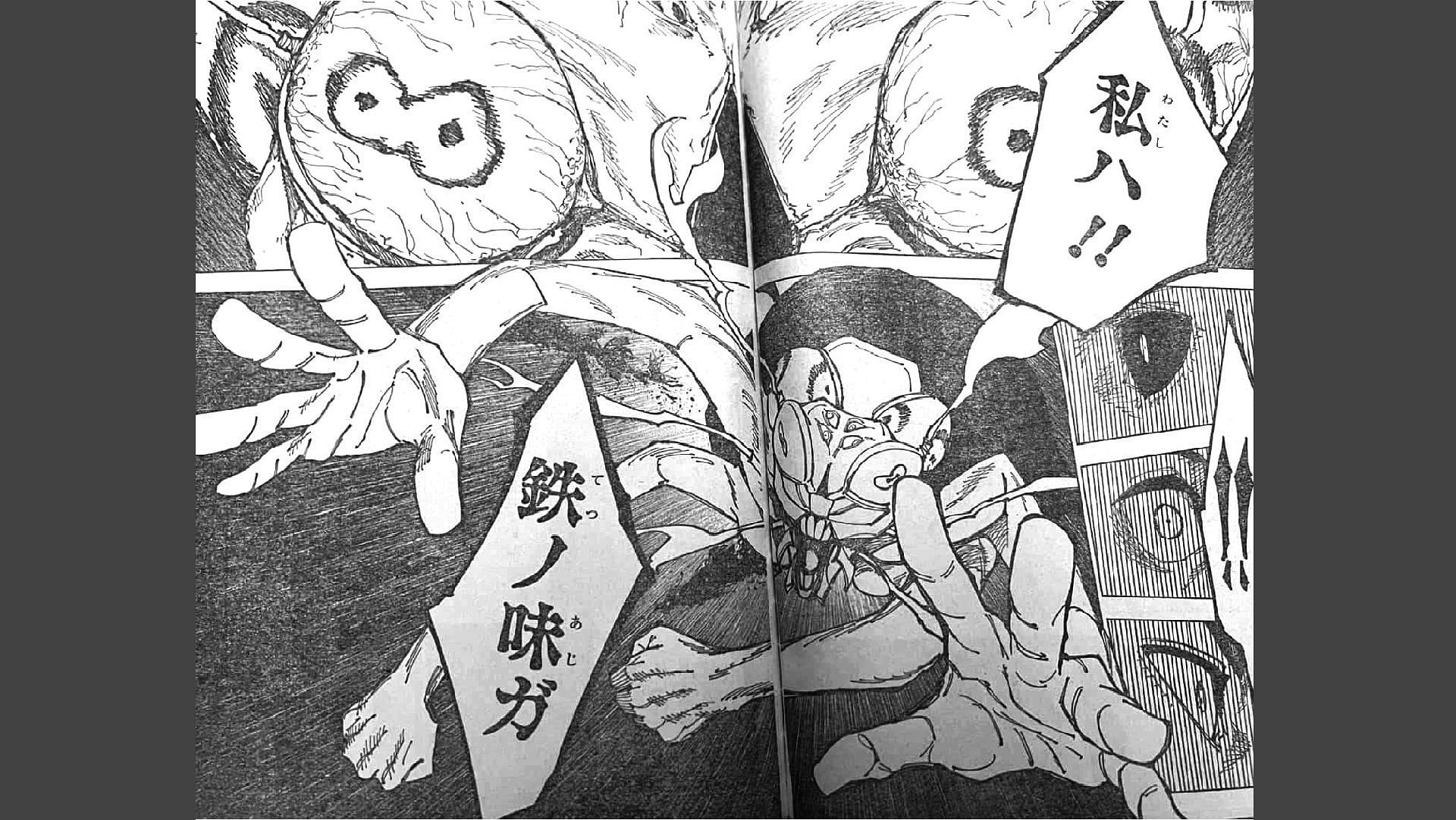 Jujutsu Kaisen chapter 179 raw scans (Image via Shueisha)