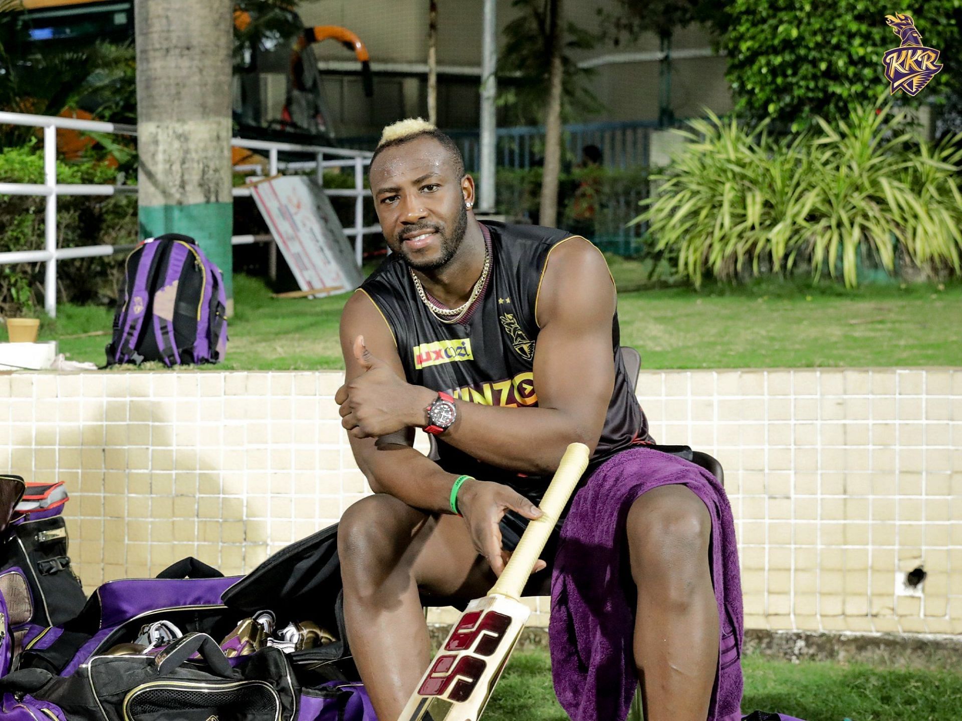 Andre Russell will play an important role for KKR in IPL 2022 (Credit: Twitter/KKR)