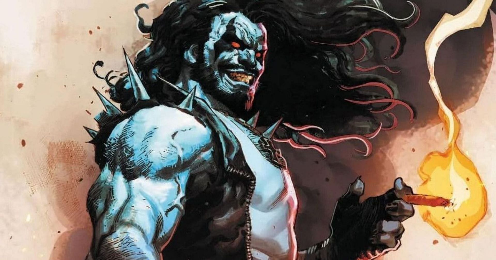 Lobo can heal his wounds within seconds (Image via DC)