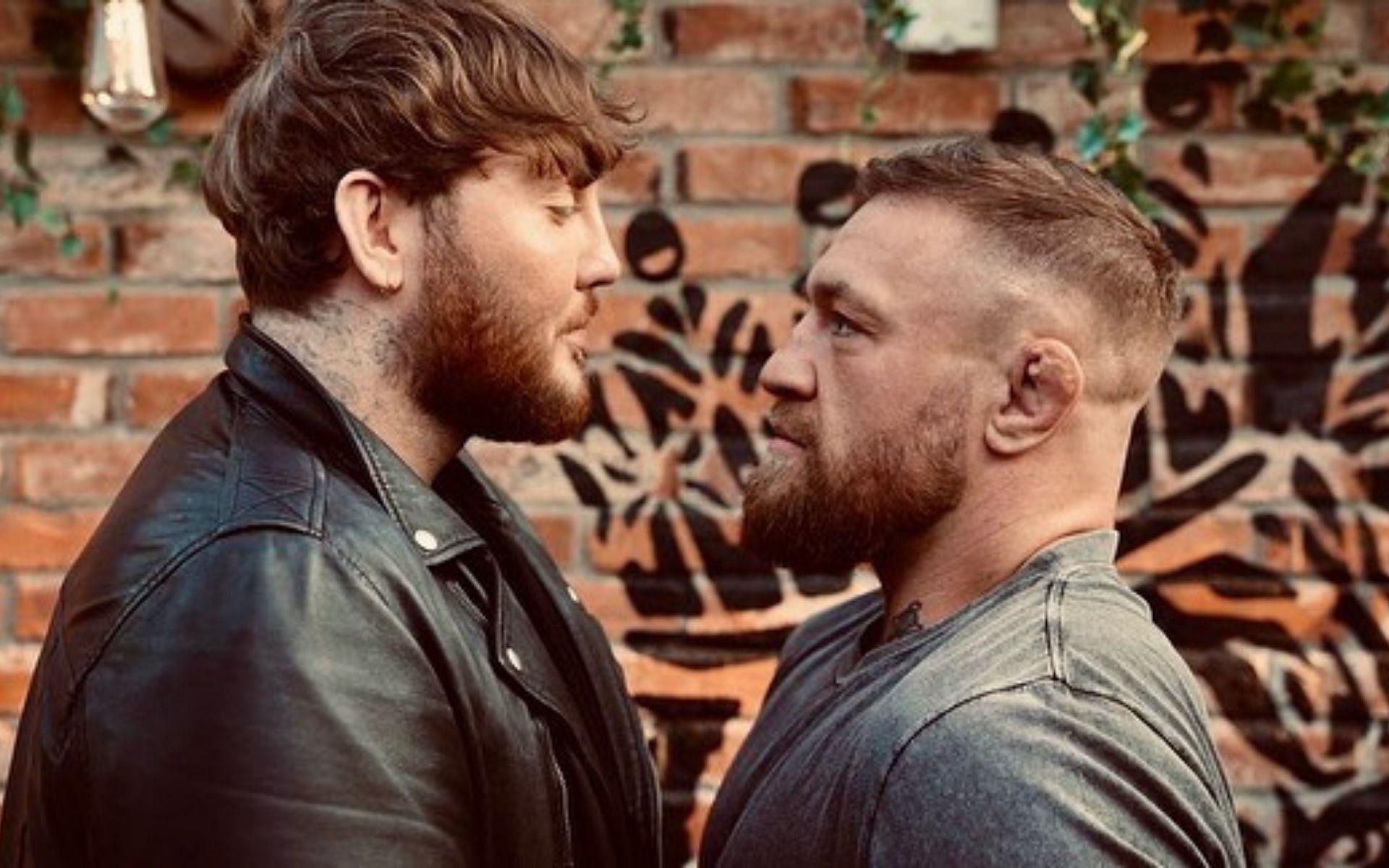 James Arthur and Conor McGregor via Instagram @jamesarthur23