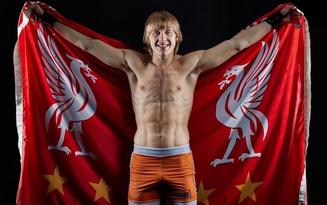 "I know I'm going to eventually fight at Anfield"- UFC lightweight Paddy Pimblett shows up at Liverpool FC stadium to lend support to his home team