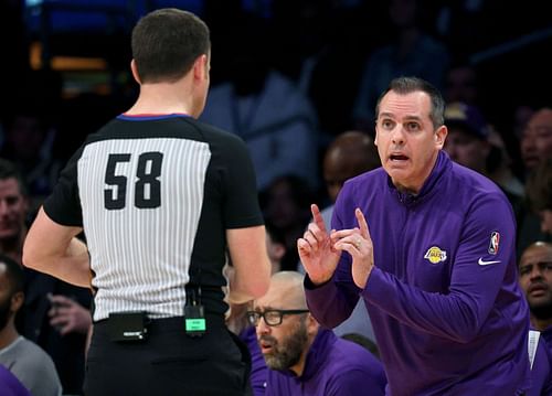 Coach Frcank Vogel's LA Lakers are 2-8 since the All-Star break.