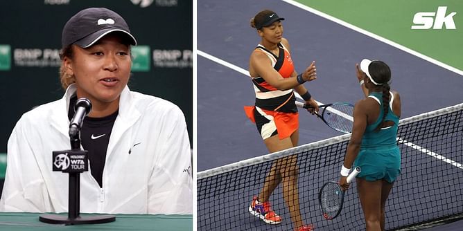 "I felt like I was fighting for my life; I was playing against her, I was playing against the wind" - Naomi Osaka after 1R win over Stephens in Indian Wells
