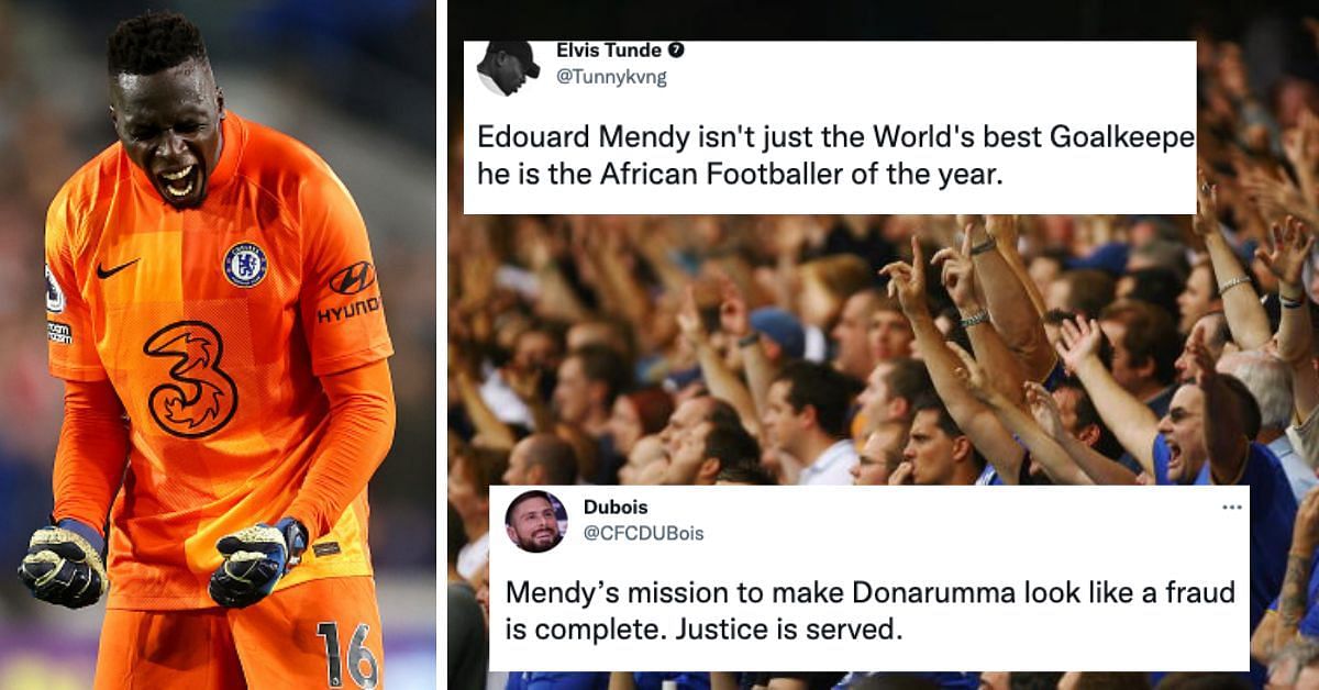 Chelsea fans were jubilant with Edouard Mendy&#039;s performance for Senegal