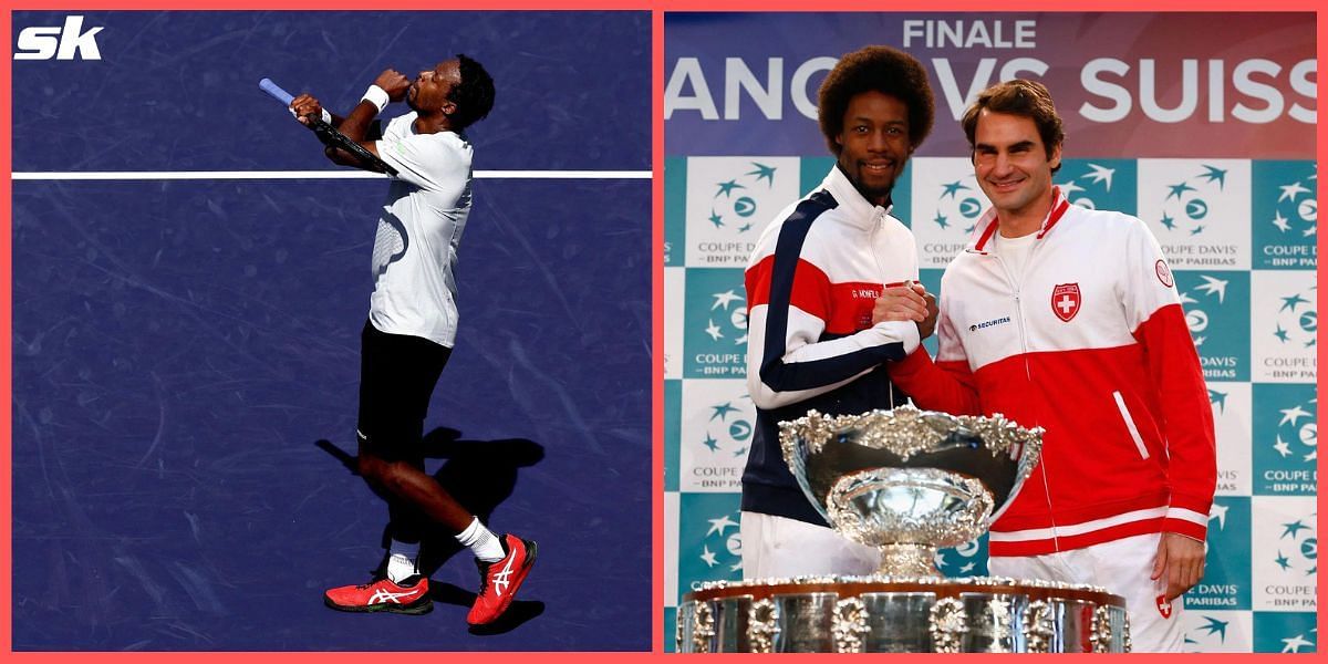 Gael Monfils has said that defeating Roger Federer in the Davis Cup final was a special moment for him