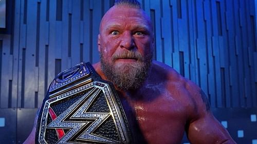 Brock Lesnar is the current WWE Champion.