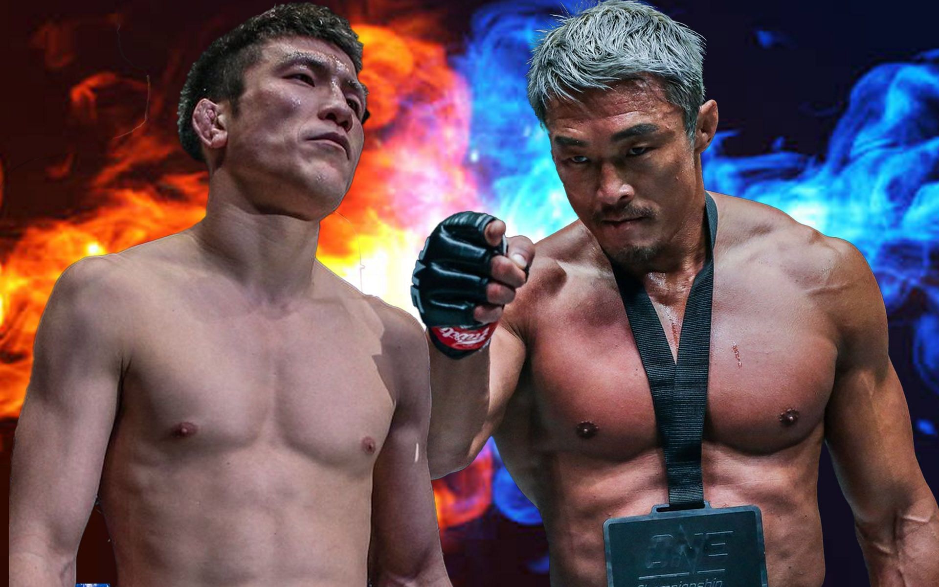 Shinya Aoki (L) and Yoshihiro Akiyama (R) will finally get their hands on each other at ONE X. | [Photos: ONE Championship]