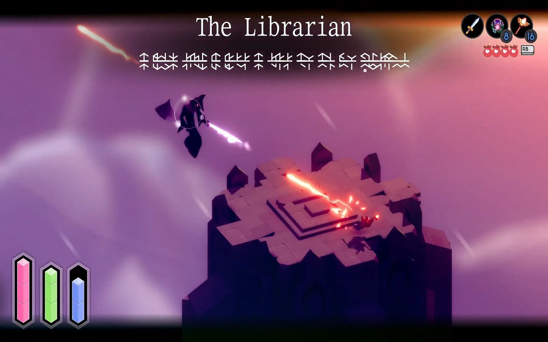 The Librarian does more than read books (Image via SUBWAY CIRCUIT/YouTube)