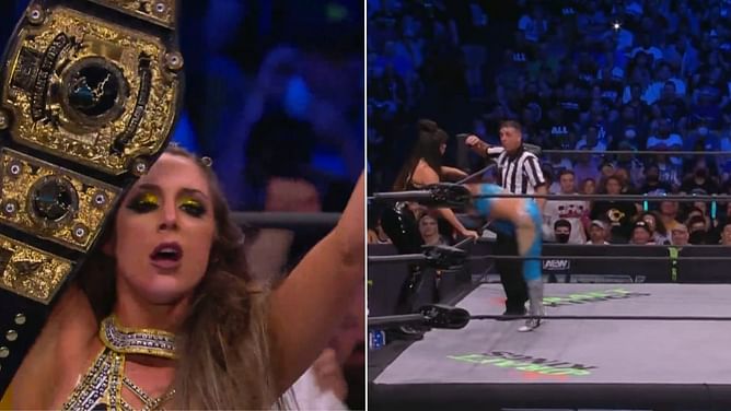 Britt Baker retains AEW Women's Championship at Revolution due to major outside interference