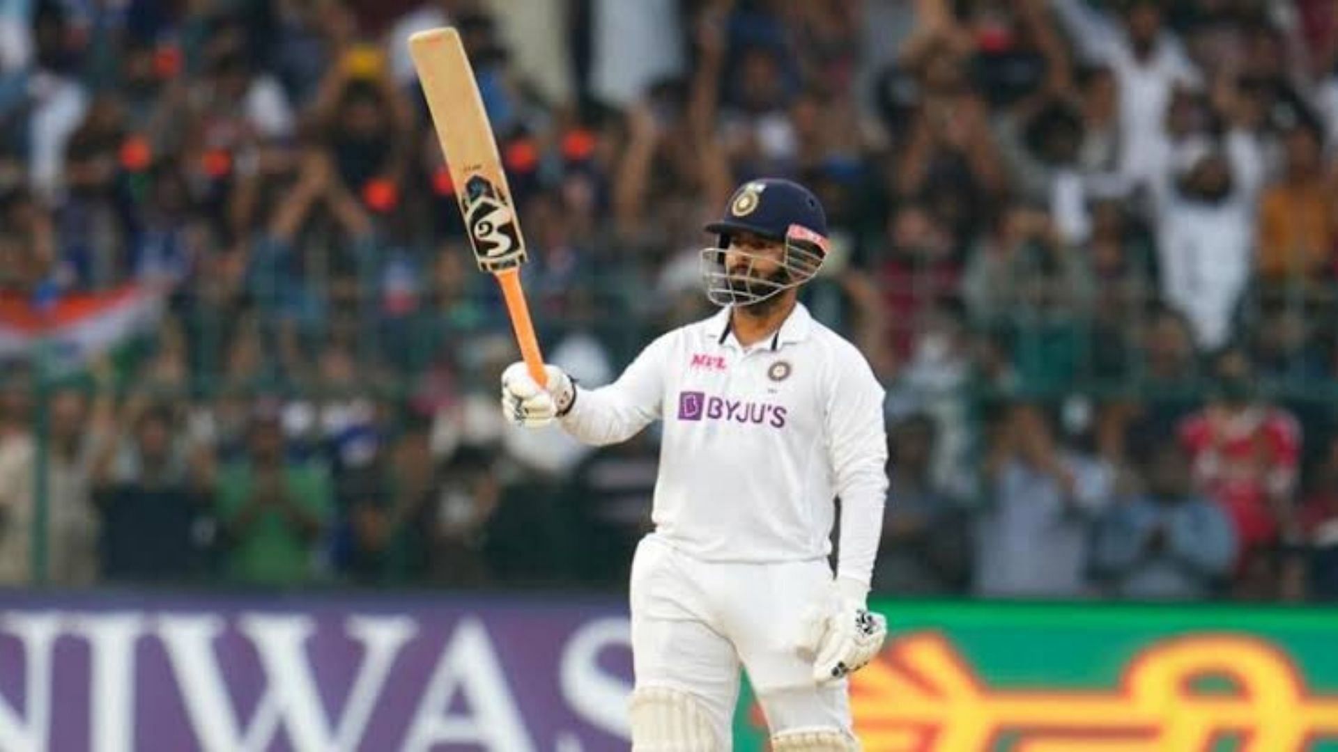 Pant brought up the fastest Test fifty by an Indian off just 28 balls. (P.C.: BCCI)