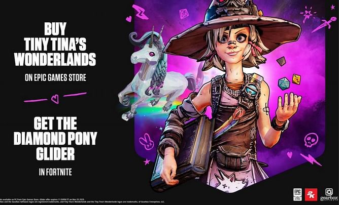 How to get the Tiny Tina glider in Fortnite Chapter 3