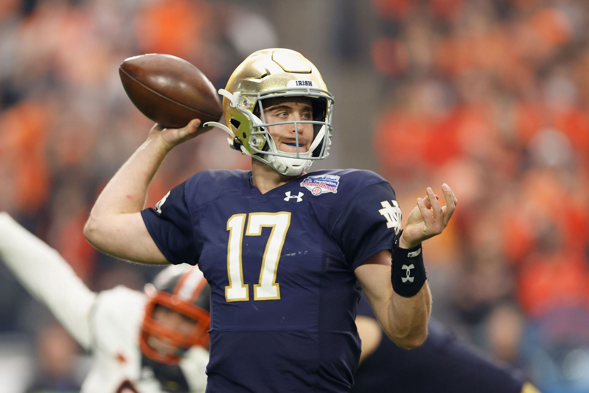 Notre Dame quarterback Jack Coan