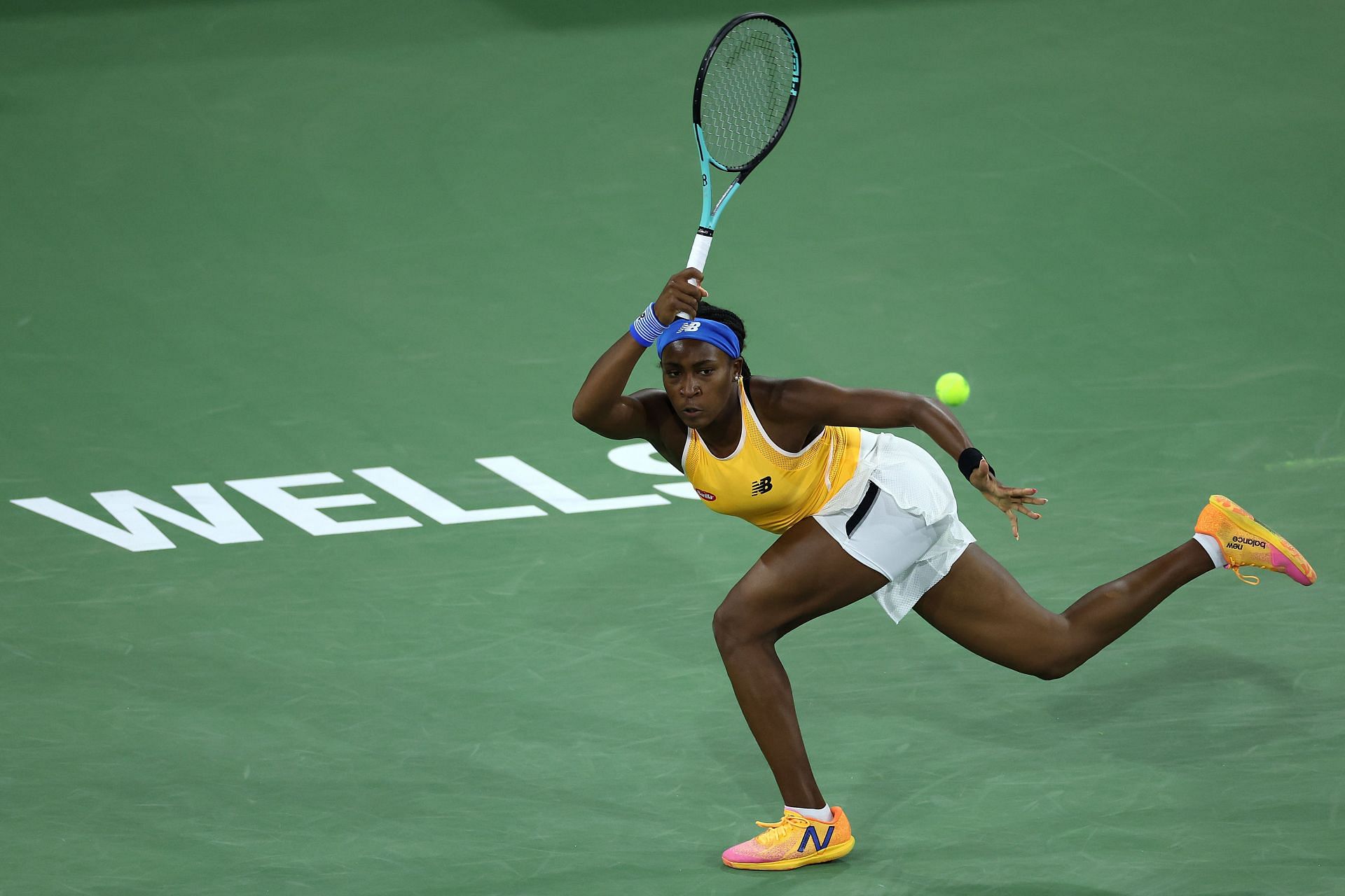 Coco Gauff at the 2022 BNP Paribas Open