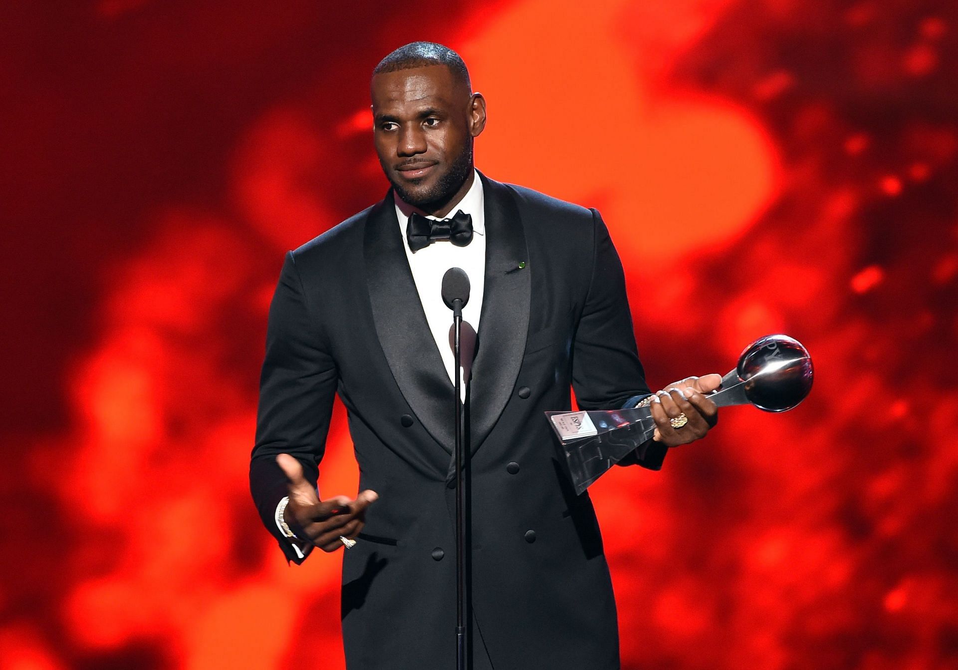 LeBron James at the 2016 ESPYS