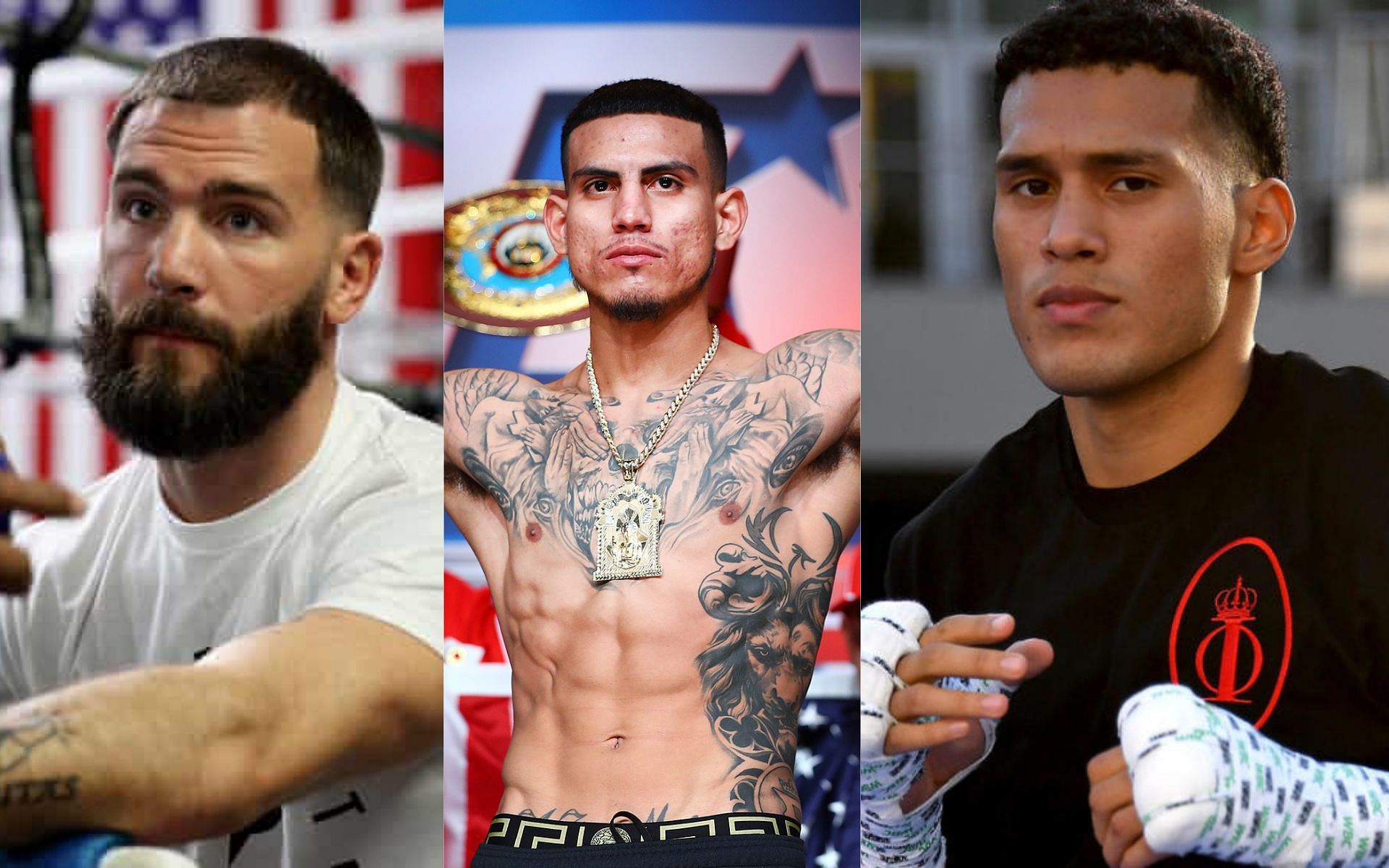 Caleb Plant, Jose Benavidez Jr., and David Benavidez