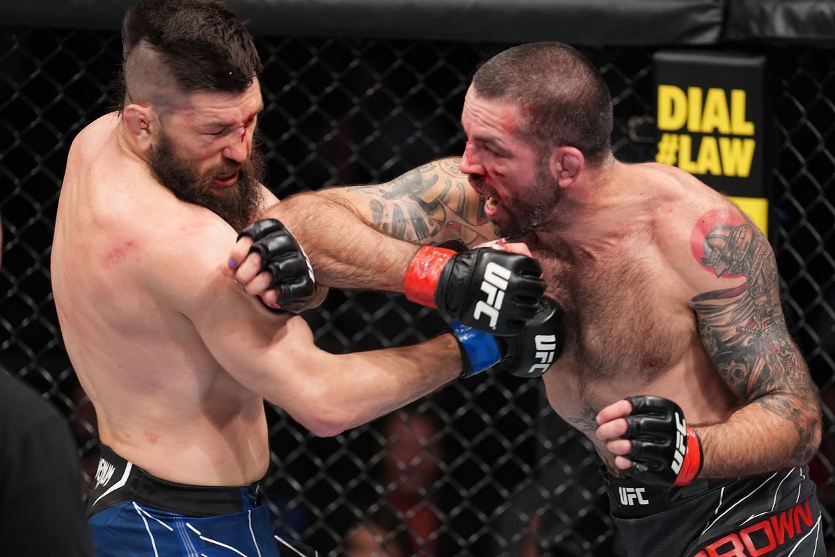 Bryan Barberena came out on top in a genuine war against Matt Brown.