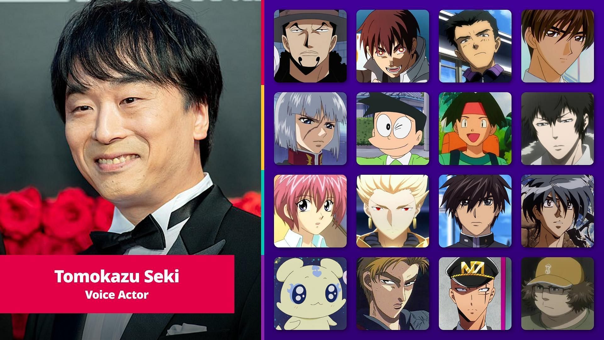 Tomokazu Seki's characters (Image via Funimation)