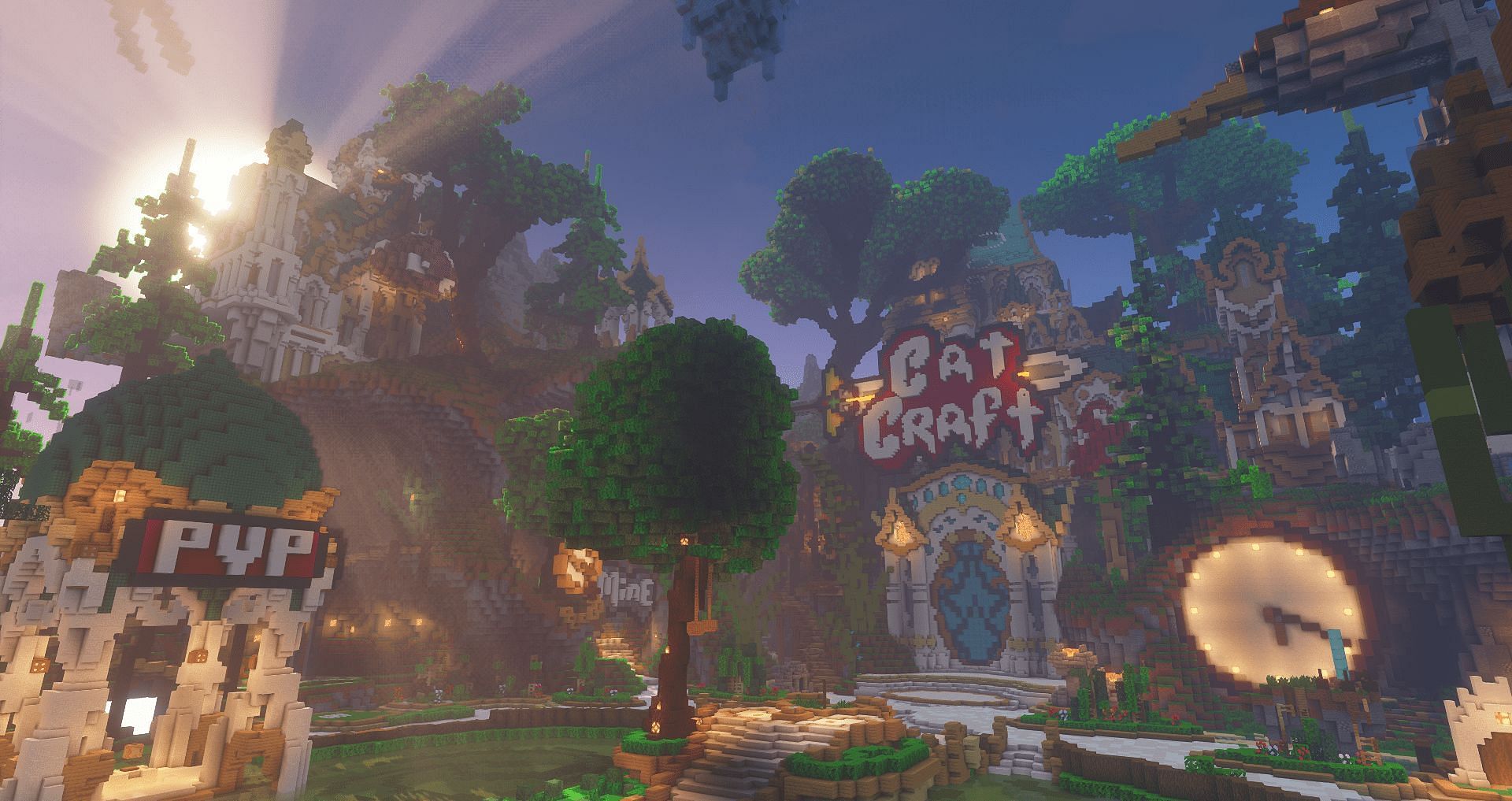 CatCraft is a brilliant server that should be played (Image via CatCraft)