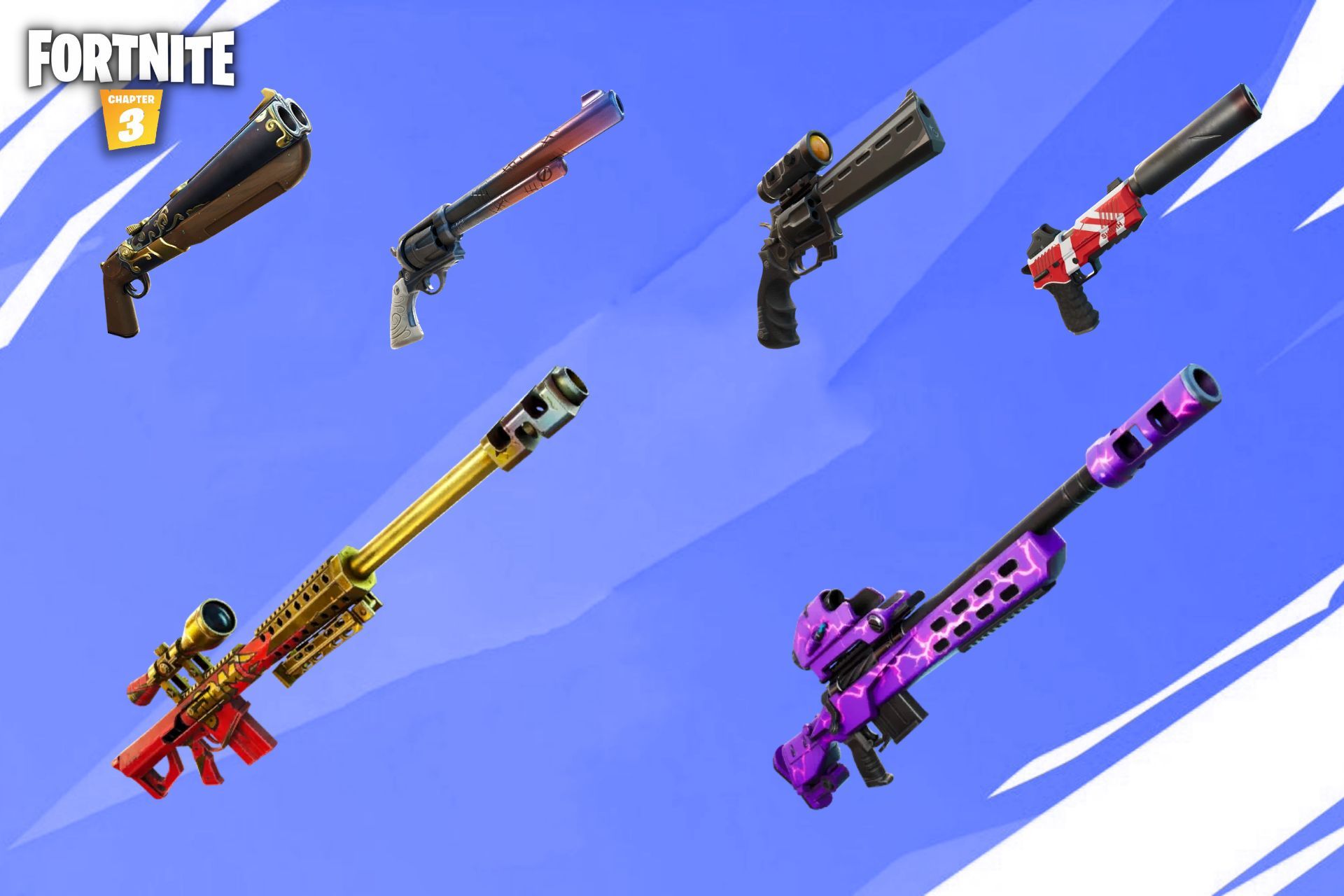 Where to find Exotic weapons in Fortnite Chapter 3 Season 2