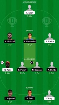 AJH vs DCS Dream11 Prediction - Sharjah Ramadan T20 League