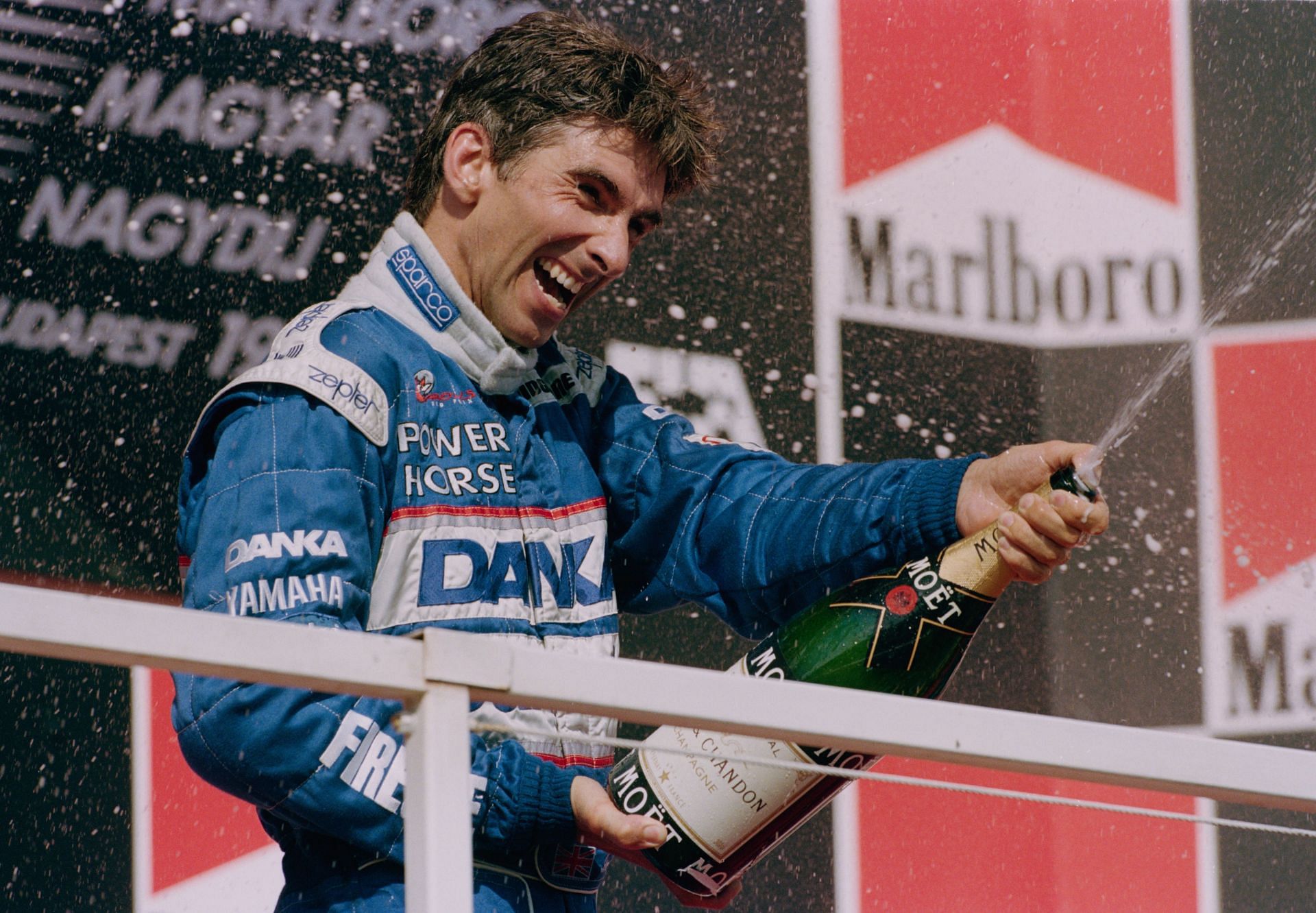 Damon Hill went winless in his first ever title defence