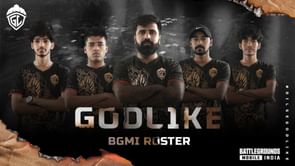 GodLike Esports reported having earned over 1 crore INR from tournaments since BGMI launch