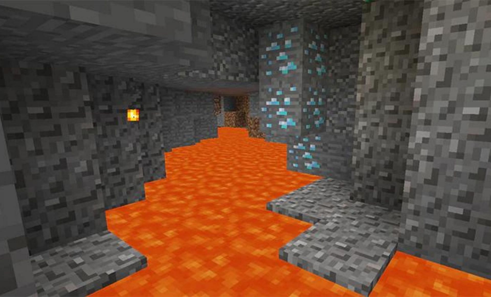 Diamond ore (Image via Mojang)