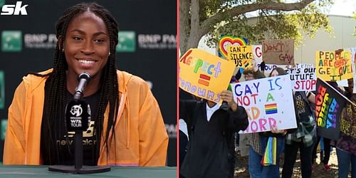 Coco Gauff came out strongly against the controversial 'Don't Say Gay' bill passed by Florida's Senate