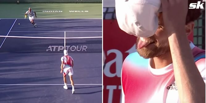 Watch: Maxime Cressy serves up slowest ace ever at Indian wells Masters