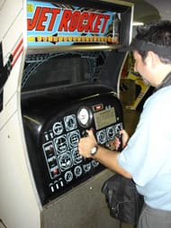 Jet Rocket being played back in 1970 (Image via SEGA)