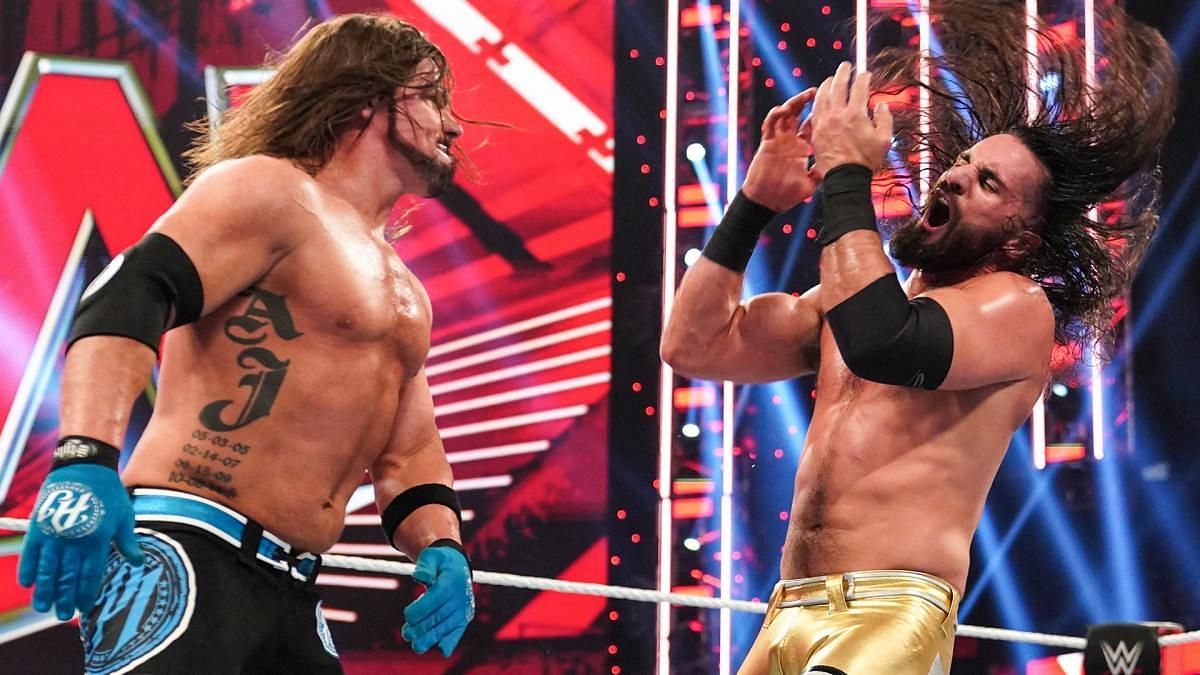 Seth Rollins and AJ Styles put on a spectacular show on WWE RAW
