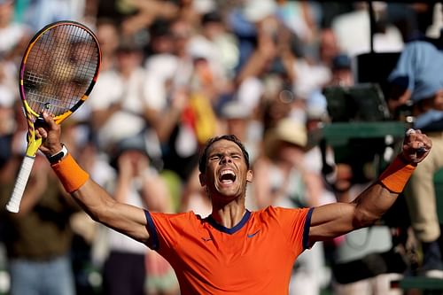 Rafael Nadal at the 2022 Indian Wells Masters