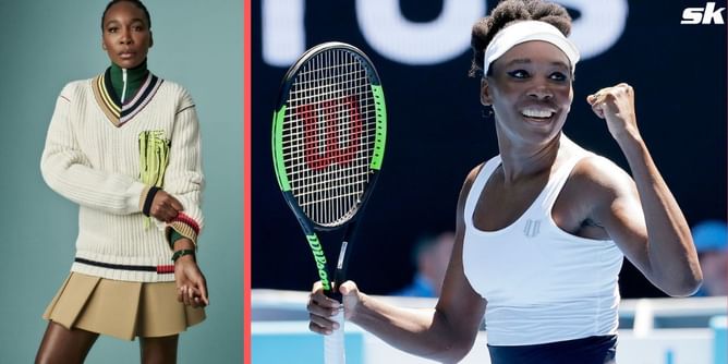 In Pictures: Venus Williams poses for Lacoste after being named global ambassador for the French fashion house