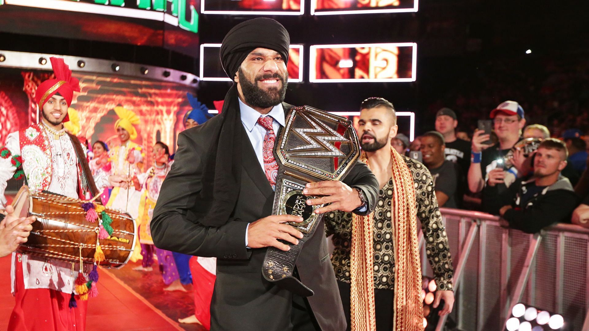 Jinder Mahal held the title for over five months.