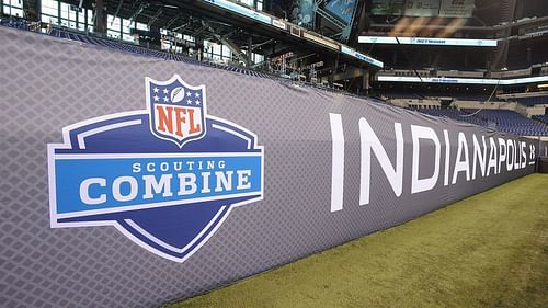 The site for this year's NFL Scouting Combine is once again Lucas Oil Stadium in Indianapolis, Indiana (Photo Credit: AP Images|Ben Liebenberg)