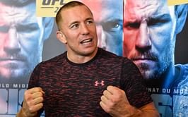 "It could be for charity or something" - Georges St-Pierre hints at comeback in 2022