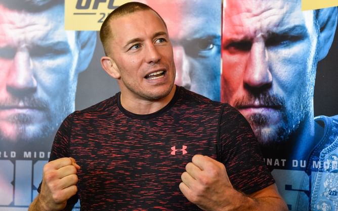 "It could be for charity or something" - Georges St-Pierre hints at comeback in 2022